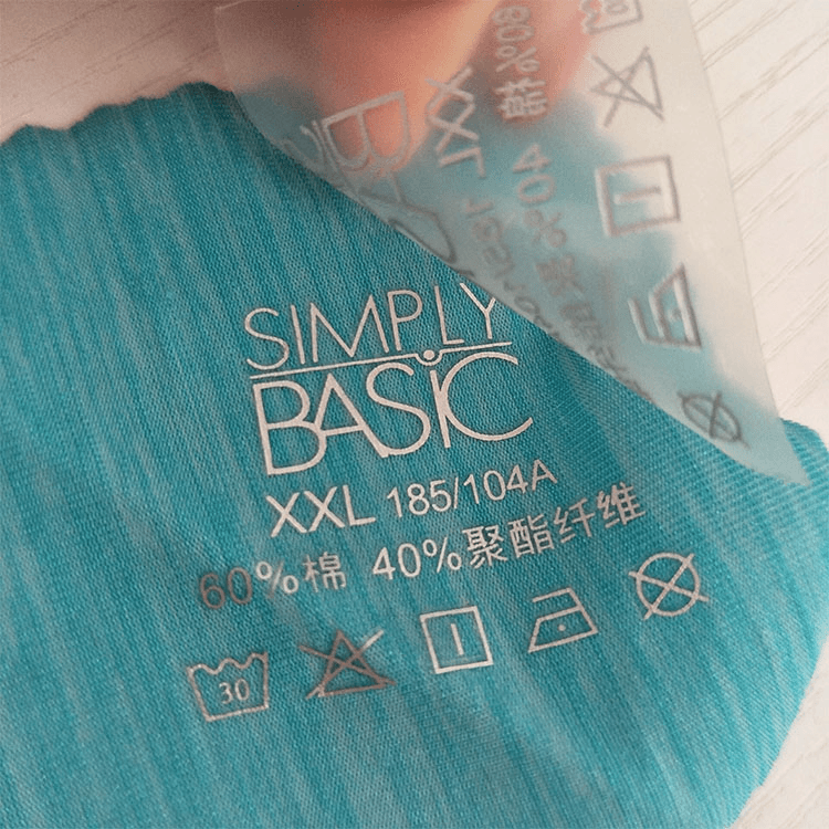 Custom Care Label 