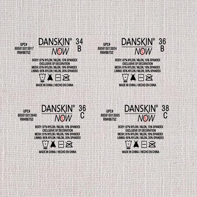 Custom Clothing wash label