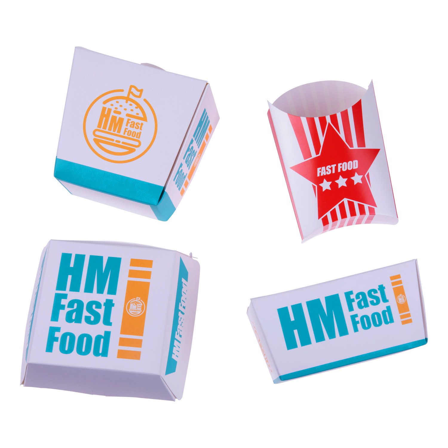 Takeout Deliver Kraft Paper Packaging Box