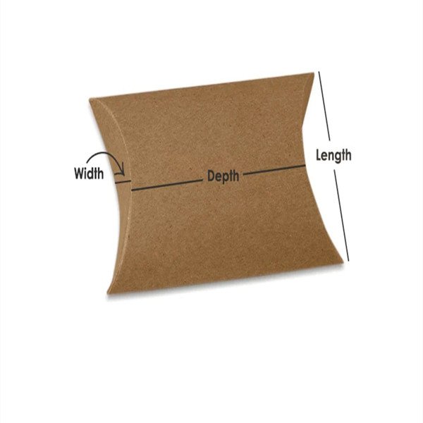 Customized Plastic Packaging Clear PVC Pillow Box