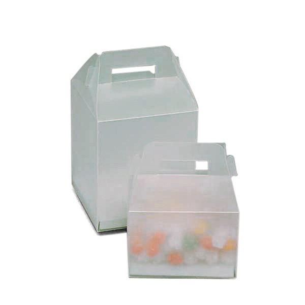 Plastic packaging boxes - header card