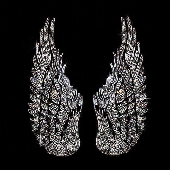 Custom Rhinestone Heat Transfer Logo