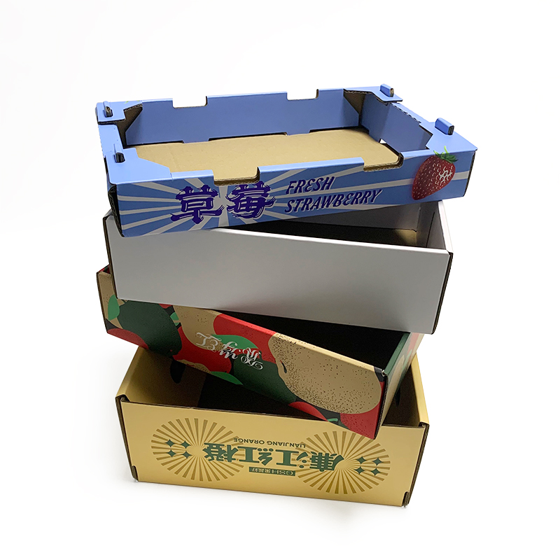 Printed Corrugated Fruit Box