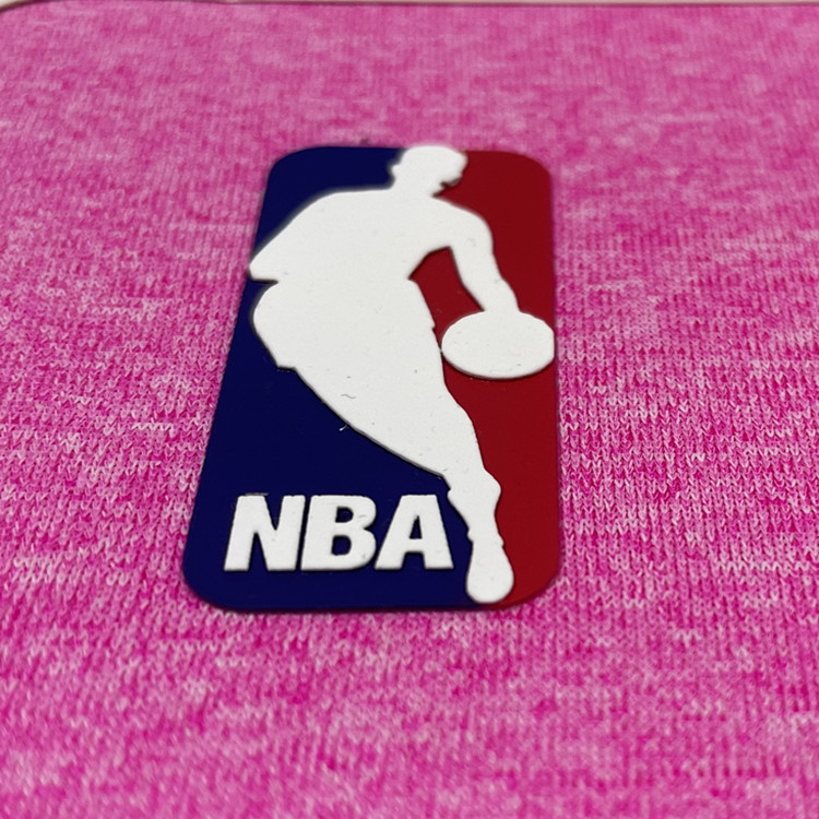  Custom 3D Logo Silicon Badge