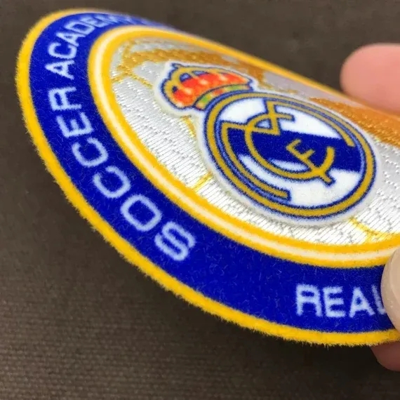 Heat Transfer Flocking Badge
