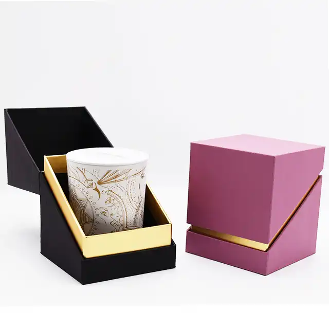 boîte à bougies personnalisée